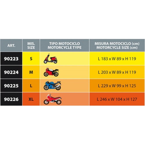 ΚΟΥΚΟΥΛΑ MOTO OPTIMA (S) 183x89x119cm
