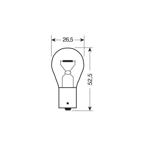 PY21W 12V 21W BAU15s 10ΤΕΜ.