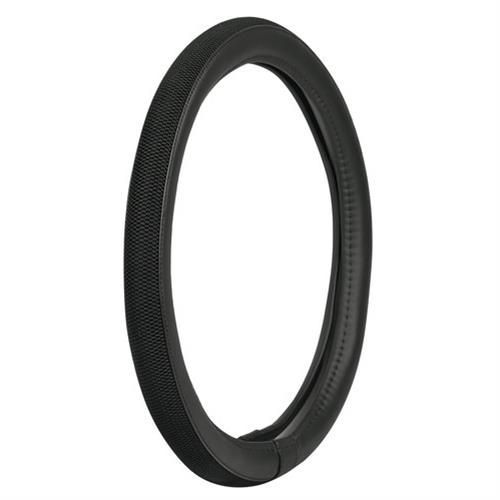 Lampa Κάλυμμα Τιμονιού Αυτοκινήτου Duo-Grip 35-37εκ. Άοσμο πλεχτή αντιιδρωτική επένδυση Μαύρο 1-τεμ. (L3314.0)