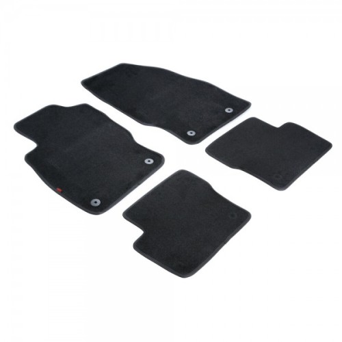 ΠΑΤΑΚΙΑ EXECUTIVE ΜΟΚΕΤΑ ΓΙΑ OPEL CORSA E 5D 12/2014 -08/2019 / OPEL CORSA E 3D 12/2014 -08/2019 ΣΕ ΜΑΥΡΟ ΧΡΩΜΑ ME ΚΟΥΜΠΩΜΑΤΑ LAMPA - 4 ΤΕΜ.