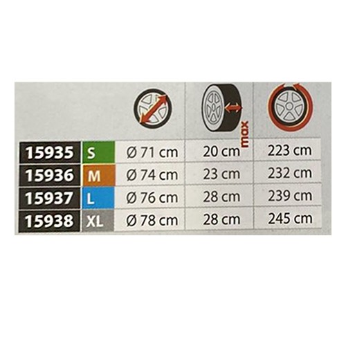 ΚΑΛΥΜΜΑ ΕΞΩΤΕΡΙΚΗΣ ΡΕΖΕΡΒΑΣ ΓΙΑ JEEP (PVC - ΑΔΙΑΒΡΟΧΟ - ΜΑΥΡΟ) - 76x28x239cm (L)