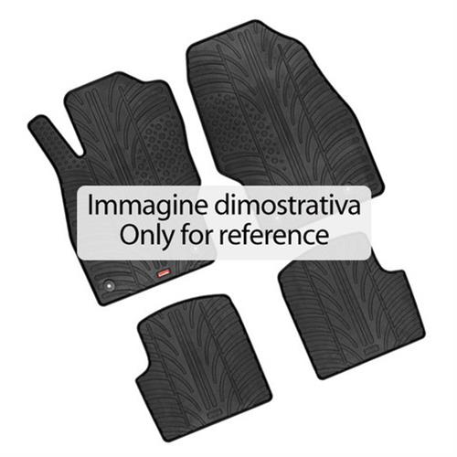 LAMPA - ΠΑΤΑΚΙΑ ΑΥΤΟΚΙΝΗΤΟΥ ΑΠΟ ΛΑΣΤΙΧΟ ΓΙΑ OPEL ASTRA K 5D 11/2015+ / OPEL ASTRA K SPORTS TOURER 03/2016+ ΣΕ ΜΑΥΡΟ ΧΡΩΜΑ ME ΚΟΥΜΠΩΜΑΤΑ - 4 ΤΕΜ.