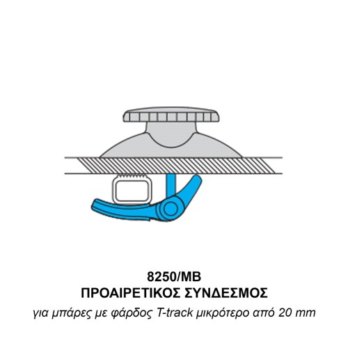 ΜΜΠΑΓΚΑΖΙΕΡΑ ΟΡΟΦΗΣ DIAMOND 450 WHITE ΛΕΥΚΗ ΓΥΑΛΙΣΤΕΡΗ MENABO