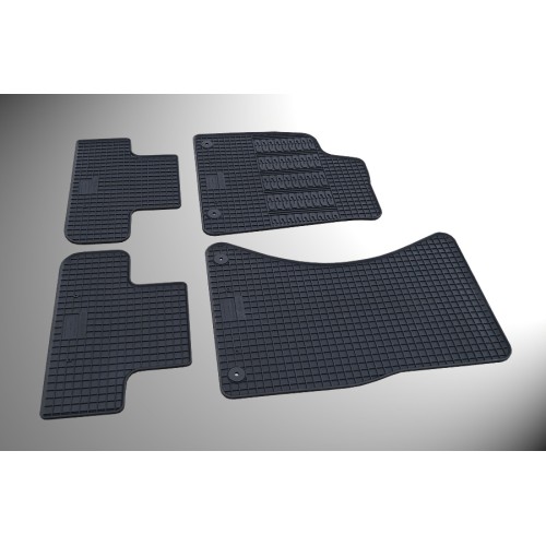 Cik - ΠΑΤΑΚΙΑ ΑΥΤΟΚΙΝΗΤΟΥ ΑΠΟ ΛΑΣΤΙΧΟ ΓΙΑ AUDI Q5 2008-2017 ΣΕ ΜΑΥΡΟ ΧΡΩΜΑ ΜΕ ΚΟΥΜΠΩΜΑΤΑ - 4 ΤΕΜ. (RM.AU.0005/CK)