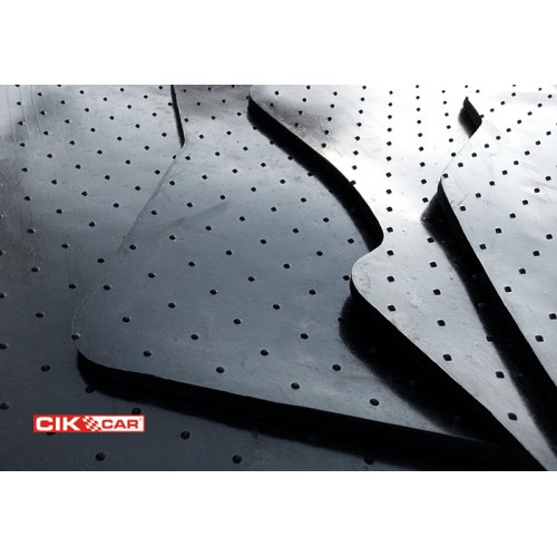 Cik - ΠΑΤΑΚΙΑ ΑΥΤΟΚΙΝΗΤΟΥ ΑΠΟ ΛΑΣΤΙΧΟ ΓΙΑ FORD KUGA 2013-2015 ΣΕ ΜΑΥΡΟ ΧΡΩΜΑ ΜΕ ΚΟΥΜΠΩΜΑΤΑ - 4 ΤΕΜ. (RM.FO.0009/CK)