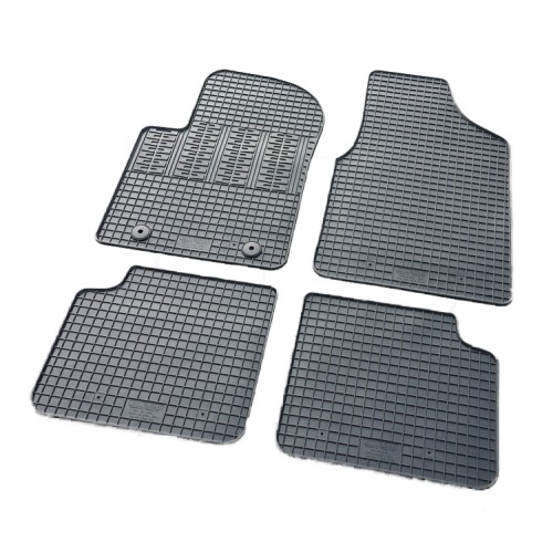 Cik - ΠΑΤΑΚΙΑ ΑΥΤΟΚΙΝΗΤΟΥ ΑΠΟ ΛΑΣΤΙΧΟ ΓΙΑ FORD KA 2008-2017 ΣΕ ΜΑΥΡΟ ΧΡΩΜΑ ΜΕ ΚΟΥΜΠΩΜΑΤΑ - 4 ΤΕΜ. (RM.FO.0023/CK)