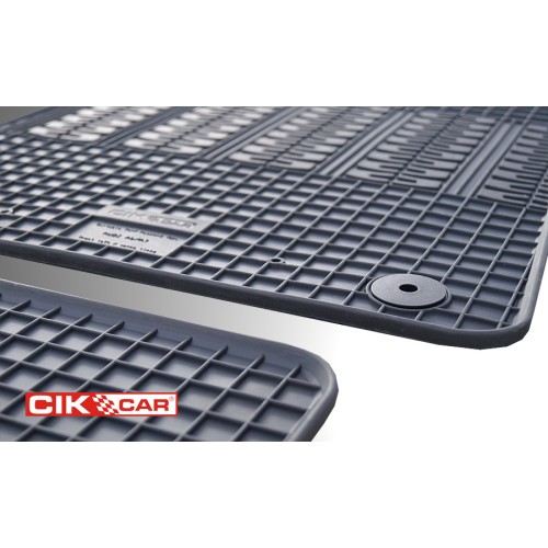 Cik - ΠΑΤΑΚΙΑ ΑΥΤΟΚΙΝΗΤΟΥ ΑΠΟ ΛΑΣΤΙΧΟ ΓΙΑ AUDI A6 2011-2018 / A7 2010-2018 ΣΕ ΜΑΥΡΟ ΧΡΩΜΑ ΜΕ ΚΟΥΜΠΩΜΑΤΑ - 4 ΤΕΜ. (RM.AU.0004/CK)