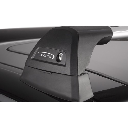 Μπάρες Οροφής Αλουμινίου YAKIMA FLUSH 90cm 2τεμ με Κλείδωμα