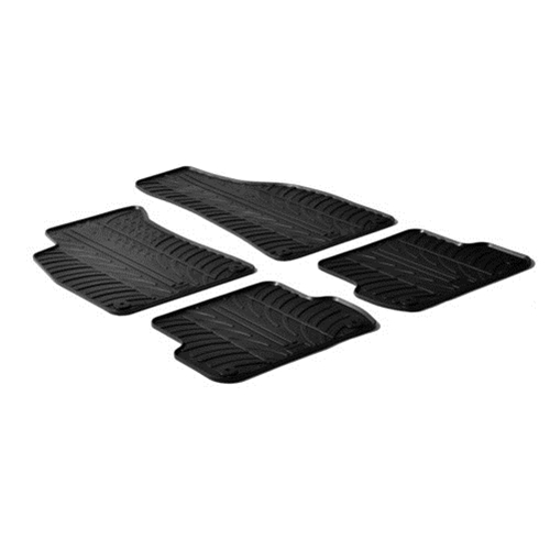 LAMPA - ΠΑΤΑΚΙΑ ΑΥΤΟΚΙΝΗΤΟΥ ΑΠΟ ΛΑΣΤΙΧΟ ΓΙΑ AUDI A4 4D/AVANT/CABRIO 10/2001-03/2008/SEAT EXEO 4D/ST 05/2009-12/2012 - 4 ΤΕΜ.