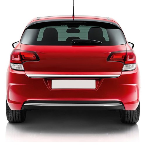 TRIM  ΠΟΡΤ ΠΑΓΚΑΖ ΠΛΑΣΤΙΚΟ ΧΡΩΜΙΟΥ ΓΙΑ CITROEN C4 HB 2010+