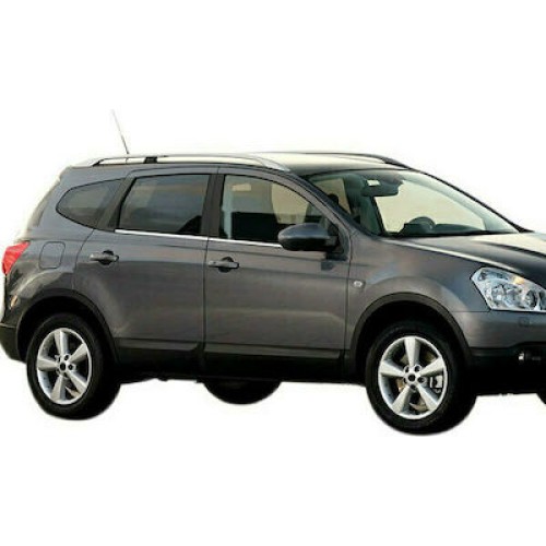 TRIM  ΠΑΡΑΘΥΡΩΝ ΑΥΤΟΚΟΛΛΗΤΑ ΧΡΩΜΙΟΥ 4ΤΕΜ. ΓΙΑ NISSAN QASHQAI+2 5D 2010-2014