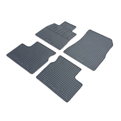 Cik - ΠΑΤΑΚΙΑ ΑΥΤΟΚΙΝΗΤΟΥ ΑΠΟ ΛΑΣΤΙΧΟ ΓΙΑ NISSAN MICRA 2010-2016 ΣΕ ΜΑΥΡΟ ΧΡΩΜΑ ΜΕ ΚΟΥΜΠΩΜΑΤΑ - 4 ΤΕΜ. (RM.NI.0006/CK)
