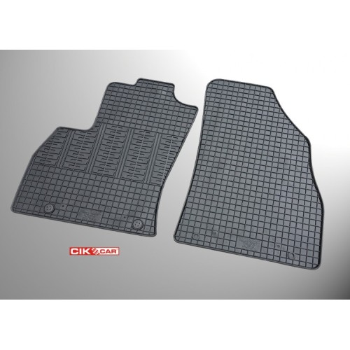 Cik - ΠΑΤΑΚΙΑ ΑΥΤΟΚΙΝΗΤΟΥ ΑΠΟ ΛΑΣΤΙΧΟ ΓΙΑ PEUGEOT BIPPER TEPEE / CITROEN NEMO MULTISPACE / FIAT QUBO 2008+ ΣΕ ΜΑΥΡΟ ΧΡΩΜΑ ΜΕ ΚΟΥΜΠΩΜΑΤΑ - 4 ΤΕΜ. (RM.PE.0007/CK)