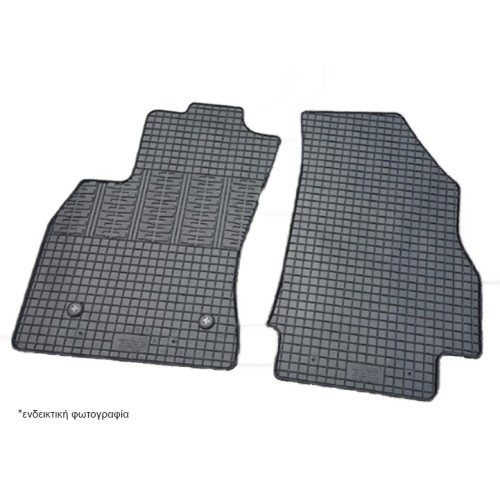 Cik - ΠΑΤΑΚΙΑ ΑΥΤΟΚΙΝΗΤΟΥ ΑΠΟ ΛΑΣΤΙΧΟ ΓΙΑ SEAT ALHAMBRA 2010-2021 / VW SHARAN 2010-2020 (3Η ΣΕΙΡΑ ΚΑΘΙΣΜΑΤΩΝ) ΣΕ ΜΑΥΡΟ ΧΡΩΜΑ ΜΕ ΚΟΥΜΠΩΜΑΤΑ - 2 ΤΕΜ. (RM.SE.0006/CK)