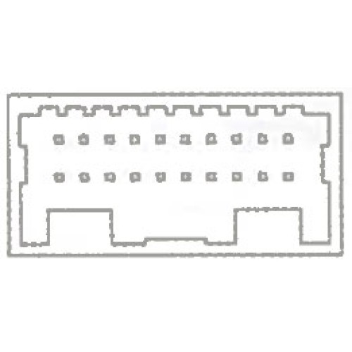 TOYOTA AURIS/AVENSIS/CAMRY/PRIUS/CRUISER ΠΟΛΛΑΠΛΟΣ ΔΙΑΚΟΠΤΗΣ ΠΑΡΑΘΥΡΩΝ - 20 PIN (ORIG. 84040-33100)