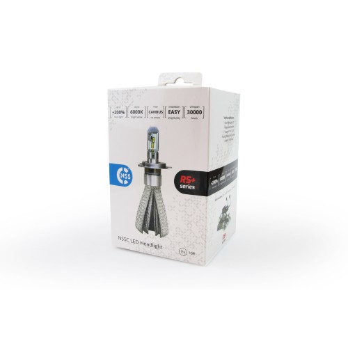 Amio - Σετ Λαμπτήρων LED RS+ SERIES CAN BUS τύπου HB3 - 9005 τάση λειτουργίας 12-36V απόδοσης 50W για Επιβατικά Αυτοκίνητα και Φορτηγά - 2 τεμ. (01087/AM)
