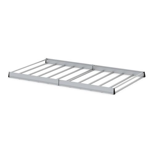 ΣΧΑΡΑ ΟΡΟΦΗΣ KARGO RACK 340x180cm ΣΙΔΕΡΕΝΙΑ ΜΕ ΠΛΑΙΝΑ ΠΡΟΦΙΛ ΑΛΟΥΜΙΝΙΟΥ