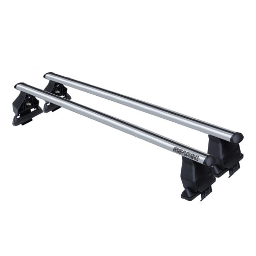 KIT ΜΕ ΜΠΑΡΕΣ ΟΡΟΦΗΣ ΓΙΑ SKODA FABIA II 5J 5D 2007-2014 ΑΛΟΥΜΙΝΙΟΥ TEMA MENABO (AL1-3360-FIX047G)-2 ΤΕΜ.