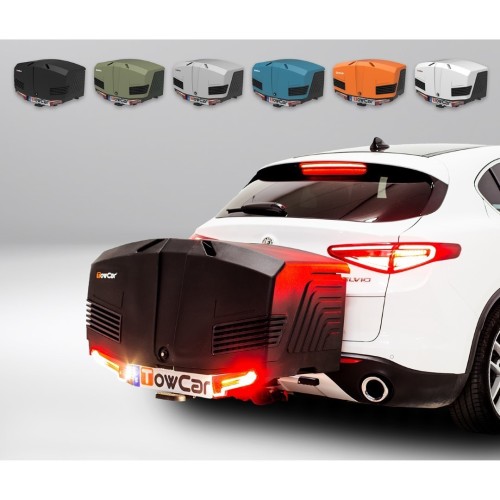 ΜΠΑΓΚΑΖΙΕΡΑ ΚΟΤΣΑΔΟΡΟΥ 400 LT TOWBOX V3 CAMPER GREEN (ΠΡΑΣΙΝΟ) ΜΕ LED ΦΑΝΑΡΙΑ
