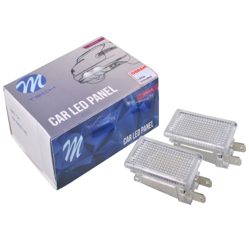 BMW ΠΛΑΦΟΝΙΕΡΕΣ LED ΓΙΑ ΠΟΡΤ ΜΠΑΓΚΑΖ M-TECH - 2 ΤΕΜ.