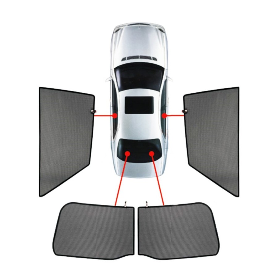 CarShades - ΚΟΥΡΤΙΝΑΚΙΑ  CAR SHADES ΓΙΑ TOYOTA C-HR 5D 2017+ - 4 ΤΕΜ. (PVC.TOY-CHR-5-A)