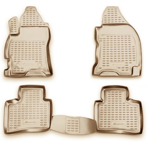 ΠΑΤΑΚΙΑ ΣΕ ΣΚΑΦΗ TPE ΛΑΣΤΙΧΟ ΓΙΑ FORD MONDEO 2000-2007  ΣΕ ΜΠΕΖ ΧΡΩΜΑ NOVLINE - 4 ΤΕΜ.