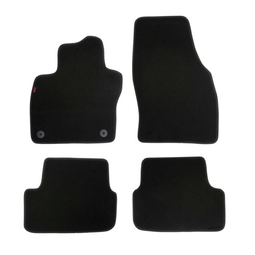 ΠΑΤΑΚΙΑ EXECUTIVE ΜΟΚΕΤΑ ΓΙΑ SEAT IBIZA 5D 06/2017+ ΣΕ ΜΑΥΡΟ ΧΡΩΜΑ ME ΚΟΥΜΠΩΜΑΤΑ LAMPA - 4 ΤΕΜ.
