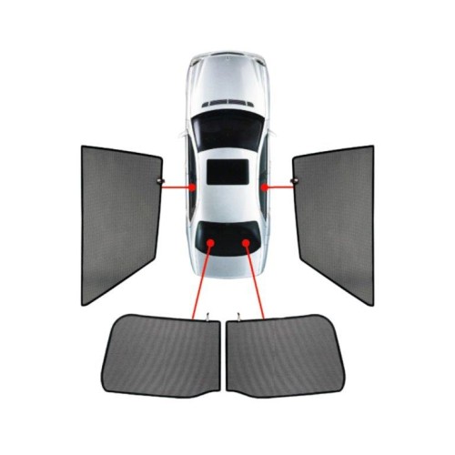 CarShades - ΚΟΥΡΤΙΝΑΚΙΑ  CAR SHADES ΓΙΑ OPEL CORSA B 3D 92-00 - 4 ΤΕΜ. (PVC.VAU-CORS-3-X)