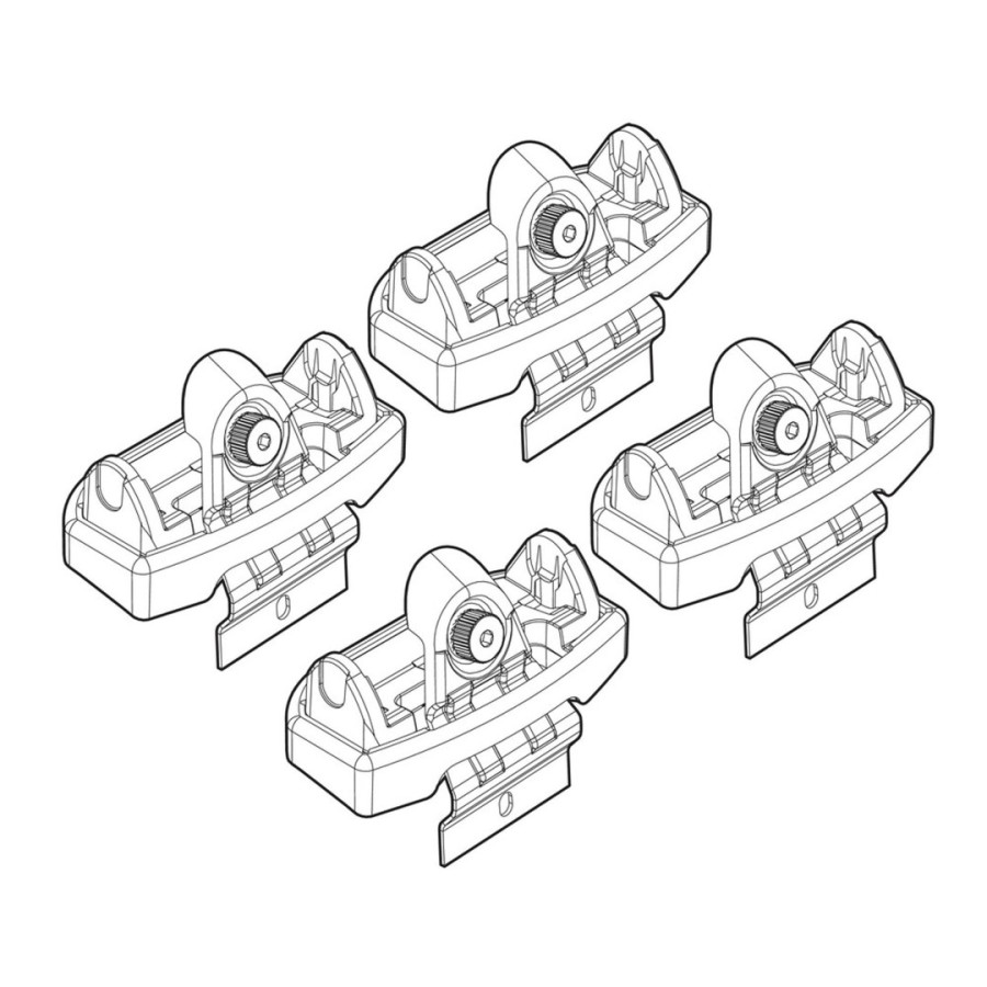 ΑΚΡΑ ΓΙΑ ΜΠΑΡΕΣ NORDRIVE ΓΙΑ NISSAN QASHQAI 03/07+ KIT