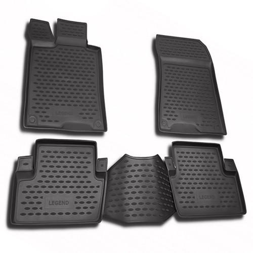 ΠΑΤΑΚΙΑ ΣΕ ΣΚΑΦΗ TPE ΛΑΣΤΙΧΟ ΓΙΑ ALFA ROMEO 147 12/2000-2008  ΣΕ ΑΝΘΡΑΚΙ ΣΚΟΥΡΟ ΓΚΡΙ ΧΡΩΜΑ NOVLINE - 4 ΤΕΜ.