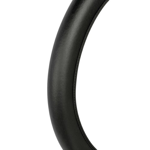 Lampa Κάλυμμα Τιμονιού Αυτοκινήτου Skin-Cover 35-37εκ. Ελαστικό Άοσμο Ultra-soft Δερμάτινο Μαύρο 1-τεμ. (L3292.7)