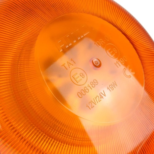 Amio - ΦΑΡΟΣ W03SB 12V/24V 36LED ΒΙΔΩΤΟΣ (ΜΟΝΗ ΒΙΔΑ) ΠΟΡΤΟΚΑΛΙ IP56 - 1 ΤΕΜ. (02294/AM)