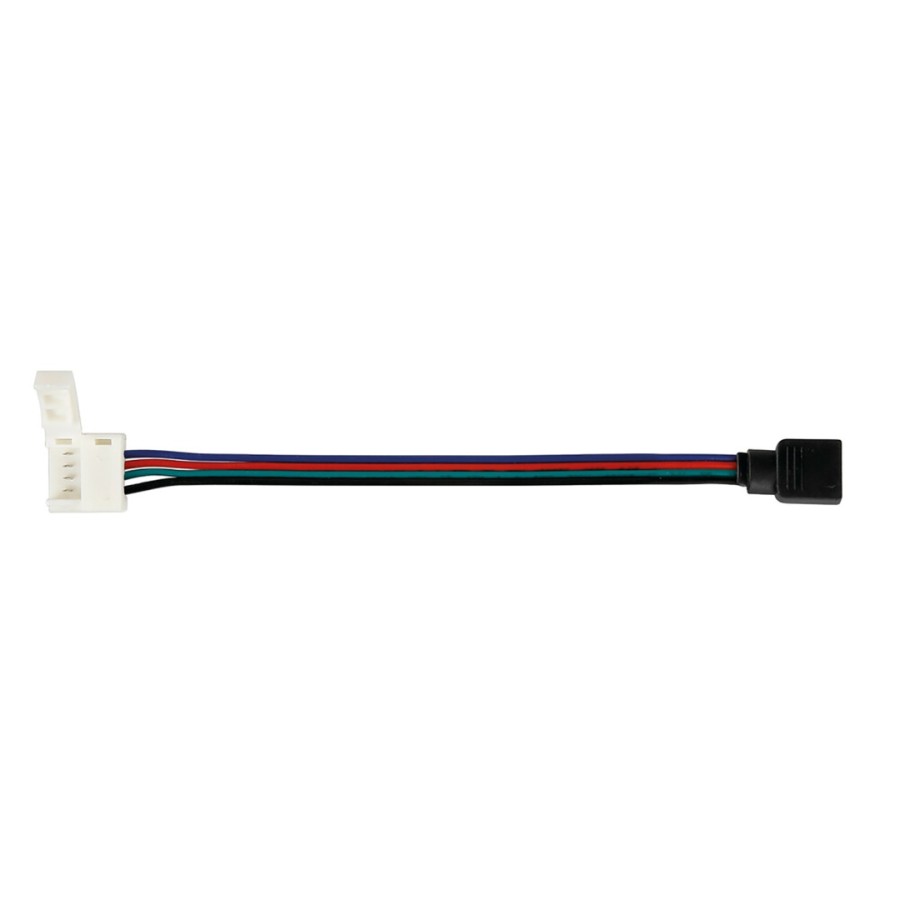 ΑΝΤΑΛΛΑΚΤΙΚΗ ΦΙΣΑ CONNECT-3 ΜΕ 4PIN 16 cm ΓΙΑ ΣΥΝΔΕΣΗ ΤΑΙΝΙΑΣ RGB LED ΜΕ ΤΗΛΕΧΕΙΡΙΣΤΗΡΙΟ 3 ΤΕΜ.