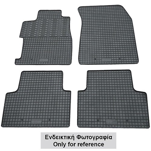 Cik - ΠΑΤΑΚΙΑ ΑΥΤΟΚΙΝΗΤΟΥ ΑΠΟ ΛΑΣΤΙΧΟ ΓΙΑ TOYOTA COROLLA 4D / COMBI ΑΠΛΟ / ΥΒΡΙΔΙΚΟ 2019+ (ΜΕ ΚΟΥΜΠΩΜΑΤΑ) - 4 ΤΕΜ. (RM.TO.0013/CK)