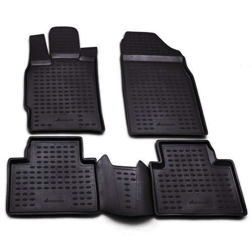 ΠΑΤΑΚΙΑ ΣΕ ΣΚΑΦΗ TPE ΛΑΣΤΙΧΟ ΓΙΑ MAZDA CX7 06/2007-08/2009  ΣΕ ΜΑΥΡΟ ΧΡΩΜΑ NOVLINE - 4 ΤΕΜ.