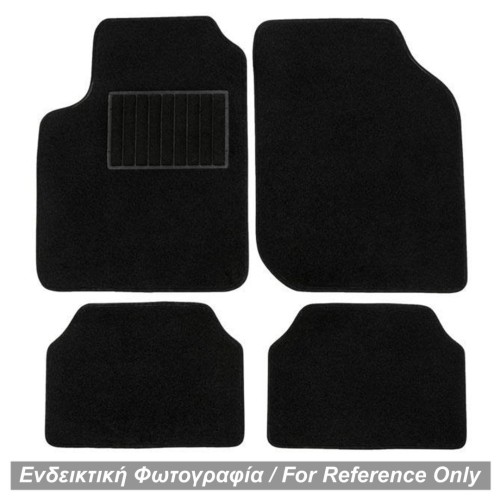 ΠΑΤΑΚΙΑ ΜΟΚΕΤΑ ΓΙΑ VW GOLF 5 / GOLF 6 2004-2012 (ΜΑΥΡΟ ΜΕ ΟΒΑΛ ΚΟΥΜΠΩΜΑΤΑ) - 4 ΤΕΜ.
