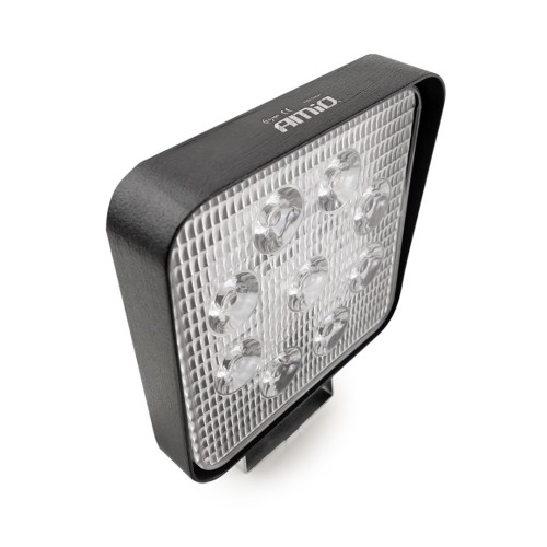 Amio - ΠΡΟΒΟΛΕΑΣ ΕΡΓΑΣΙΑΣ WORKING LAMP FLOOD 9LED 3030 9-36V 2160lm 6000K 110x110mm AWL07 – 1 ΤΕΜ. (02421/AM)