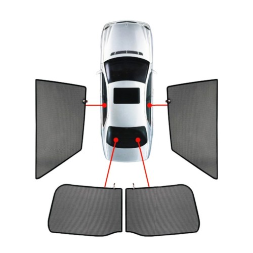 CarShades - ΚΟΥΡΤΙΝΑΚΙΑ  CAR SHADES ΓΙΑ RENAULT MEGANE 5D 2016+ - 4 ΤΕΜ. (PVC.REN-MEGA-5-C)