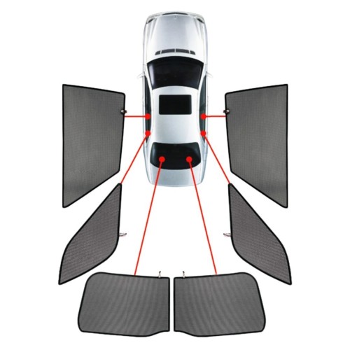 CarShades - ΚΟΥΡΤΙΝΑΚΙΑ  CAR SHADES ΓΙΑ RENAULT SCENIC 5D 2017+ - 6 ΤΕΜ. (PVC.REN-SCEN-5-C)