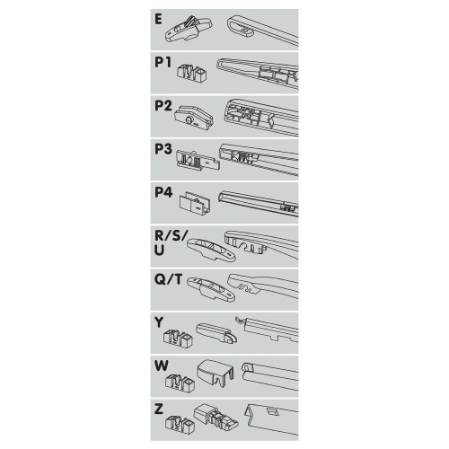 ΥΑΛΟΚΑΘΑΡΙΣΤΗΡΑΣ ΠΙΣΩ ONE FIT FLAT 25cm (10