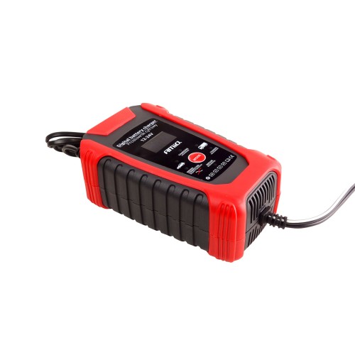 Amio - Φορτιστής Μπαταρίας Ψηφιακός 12/24V 6/3A - 1 τεμ. (02379/AM)