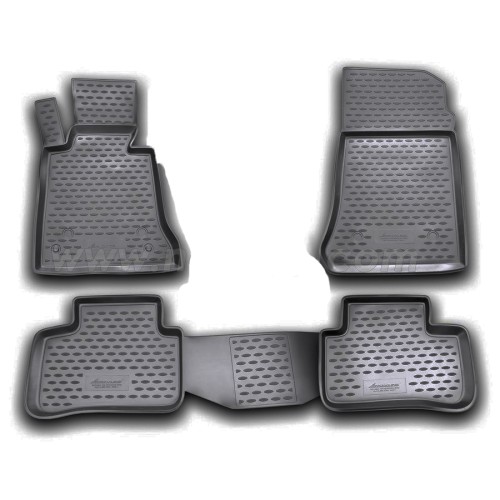ΠΑΤΑΚΙΑ ΣΕ ΣΚΑΦΗ TPE ΛΑΣΤΙΧΟ ΓΙΑ MERCEDES GLK X204 10/2008+  ΣΕ ΜΑΥΡΟ ΧΡΩΜΑ NOVLINE - 4 ΤΕΜ.