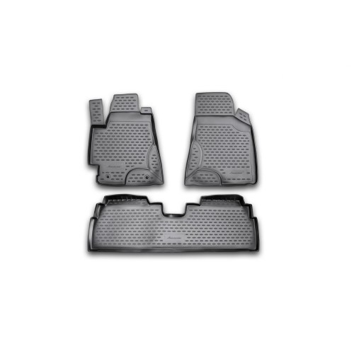 ΠΑΤΑΚΙΑ ΣΕ ΣΚΑΦΗ TPE ΛΑΣΤΙΧΟ ΓΙΑ TOYOTA HIGHLANDER 2001-2007  ΣΕ ΜΑΥΡΟ ΧΡΩΜΑ NOVLINE - 3 ΤΕΜ.