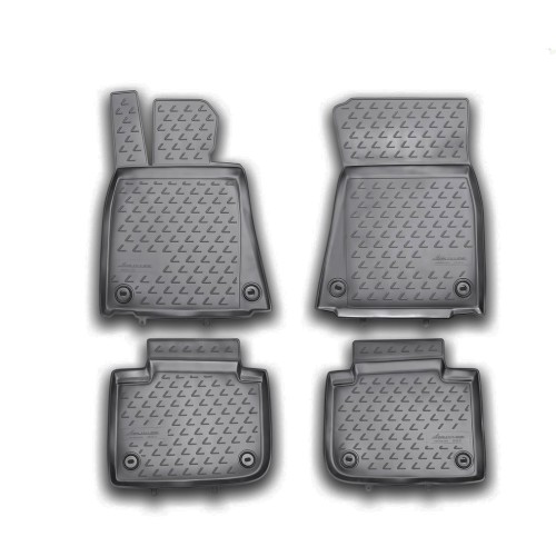 ΠΑΤΑΚΙΑ ΣΕ ΣΚΑΦΗ TPE ΛΑΣΤΙΧΟ ΓΙΑ LEXUS GS 205 2012+  ΣΕ ΜΑΥΡΟ ΧΡΩΜΑ NOVLINE - 4 ΤΕΜ.