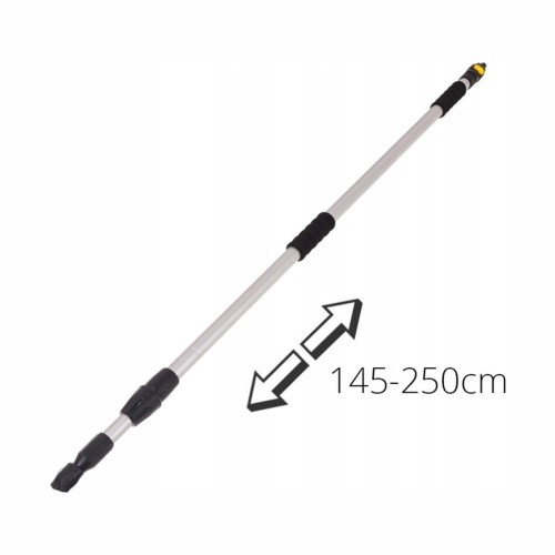 Amio Ανταλλακτικό Πτυσσόμενο Κοντάρι 145-250cm για Κεφαλή Βούρτσας Πλυσίματος Οχημάτων (01274) - 1 τεμ. (01274-KONT/AM)