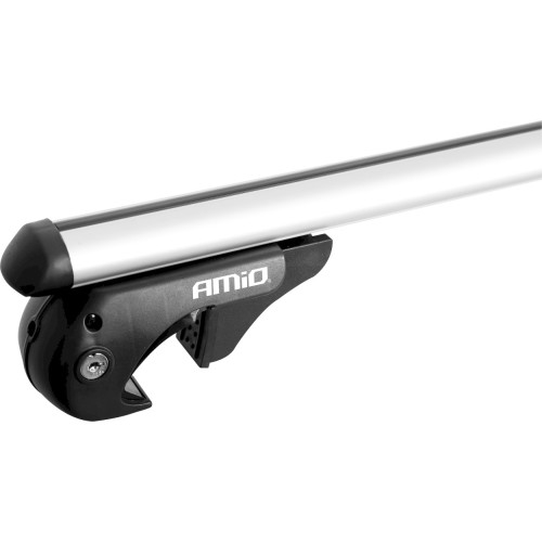 Amio - ΜΠΑΡΕΣ ΟΡΟΦΗΣ ΑΛΟΥΜΙΝΙΟΥ 135 cm ΜΕ ΚΛΕΙΔΙ (STANDARD RAILING ) - 2 ΤΕΜ. (02587/AM)