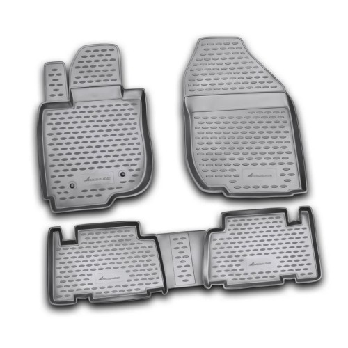 ΠΑΤΑΚΙΑ ΣΕ ΣΚΑΦΗ TPE ΛΑΣΤΙΧΟ ΓΙΑ TOYOTA RAV4 01/2006-2009  ΣΕ ΜΑΥΡΟ ΧΡΩΜΑ NOVLINE - 4 ΤΕΜ.