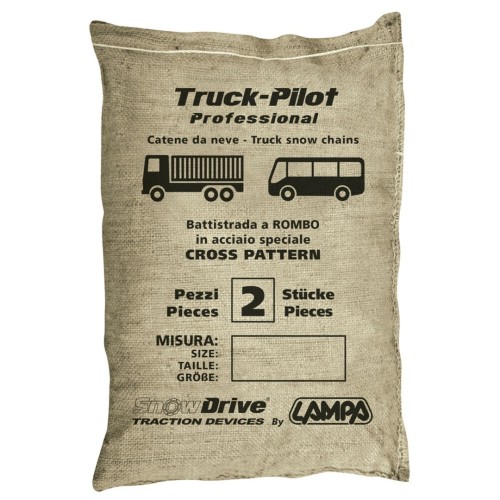ΑΛΥΣΙΔΕΣ ΧΙΟΝΙΟΥ ΦΟΡΤΗΓΟΥ TRUCK-PILOT TP10 7 mm LAMPA - 2 ΤΕΜ.