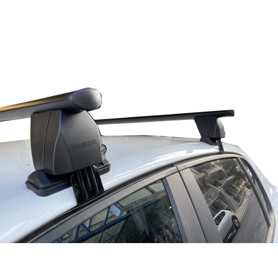 KIT ΜΕ ΜΠΑΡΕΣ ΟΡΟΦΗΣ ΓΙΑ PEUGEOT 208 II 5D 06/2019+ (12500/MB+DLKIT41G) ΑΛΟΥΜΙΝΙΟΥ DELTA BLACK MENABO? - 2 ΤΕΜ.