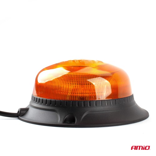 Amio - ΦΑΡΟΣ LED MINI FLAT 12/24V 18SMD IP56 ΠΟΡΤΟΚΑΛΙ ΒΙΔΩΤΟΣ 113x47mm -1 ΤΕΜ. (02927/AM)